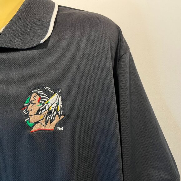 Nike Hockey Men's North Dakota Fighting Sioux UND Sports Polo Shirt - Size XL - Picture 2 of 6